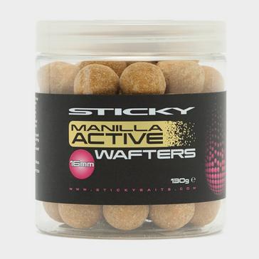Brown Sticky Baits Manilla Active Wafters (16mm)