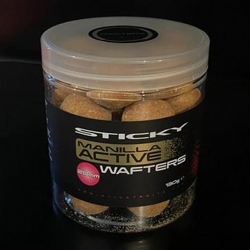 Brown Sticky Baits Manilla Active Wafters (16mm)