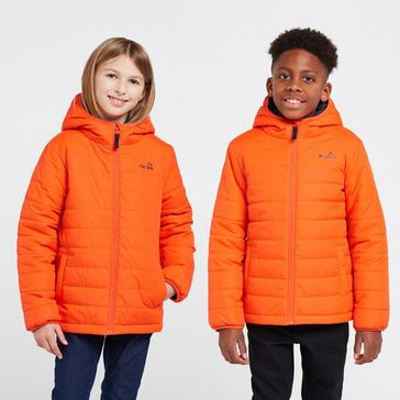 Orange Peter Storm Kids Blisco II Hooded Jacket Orange