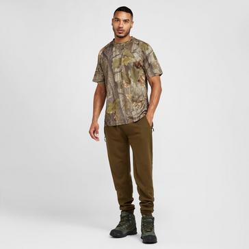 Green Jack Pyke Mens QW Evo Short Sleeve T-Shirt Camouflage