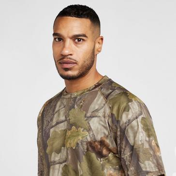 Green Jack Pyke Mens QW Evo Short Sleeve T-Shirt Camouflage