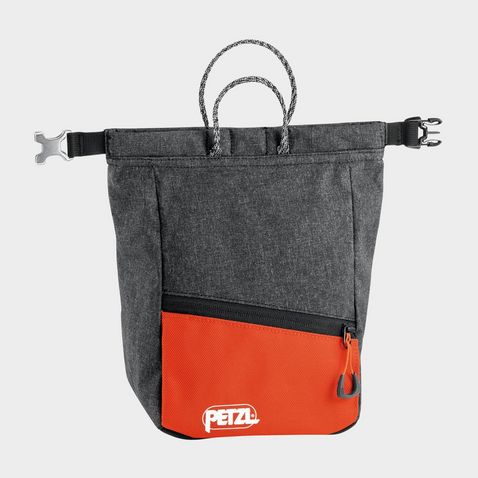Ponacat Chalk Bag Magnesium Powder Pocket Storage Bag with Belt Adjustable Magnesia Sack No Leak Strawstring Chalk Bag Outdoor Rock Climbing 