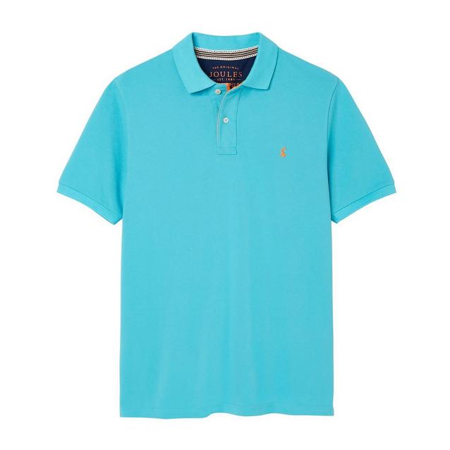 Blue Joules Mens Woody Polo Shirt River Blue image 1