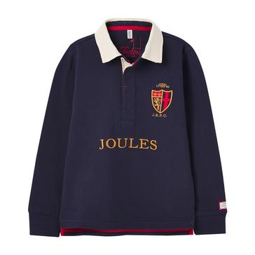 Blue Joules Kids Union Rugby Shirt French Navy