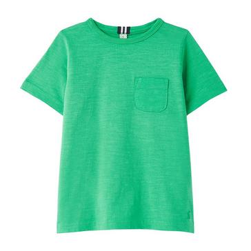 Green Joules Childs Laundered T-Shirt Granny Smith
