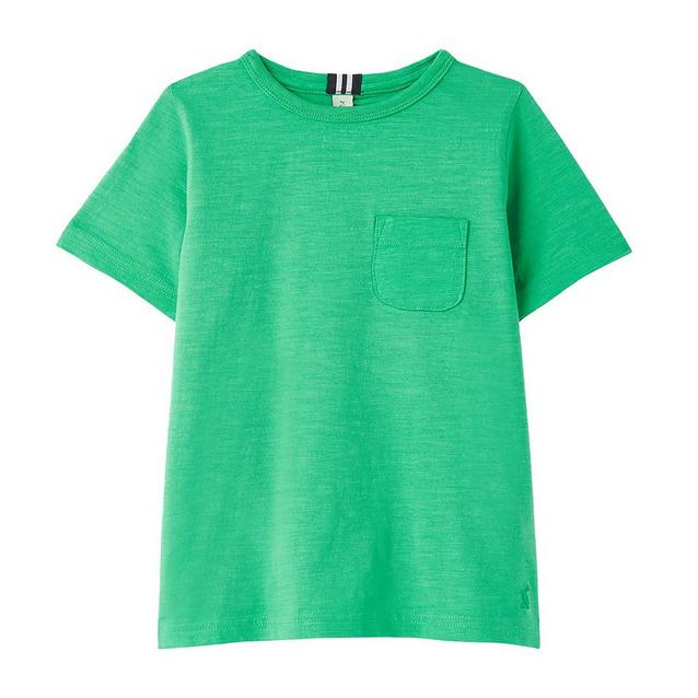 Green Joules Childs Laundered T-Shirt Granny Smith image 1