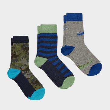 Multi Joules Kids Brill Bamboo Socks Dino Carno