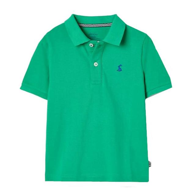  Joules Childs Woody Polo Shirt Parakeet image 1
