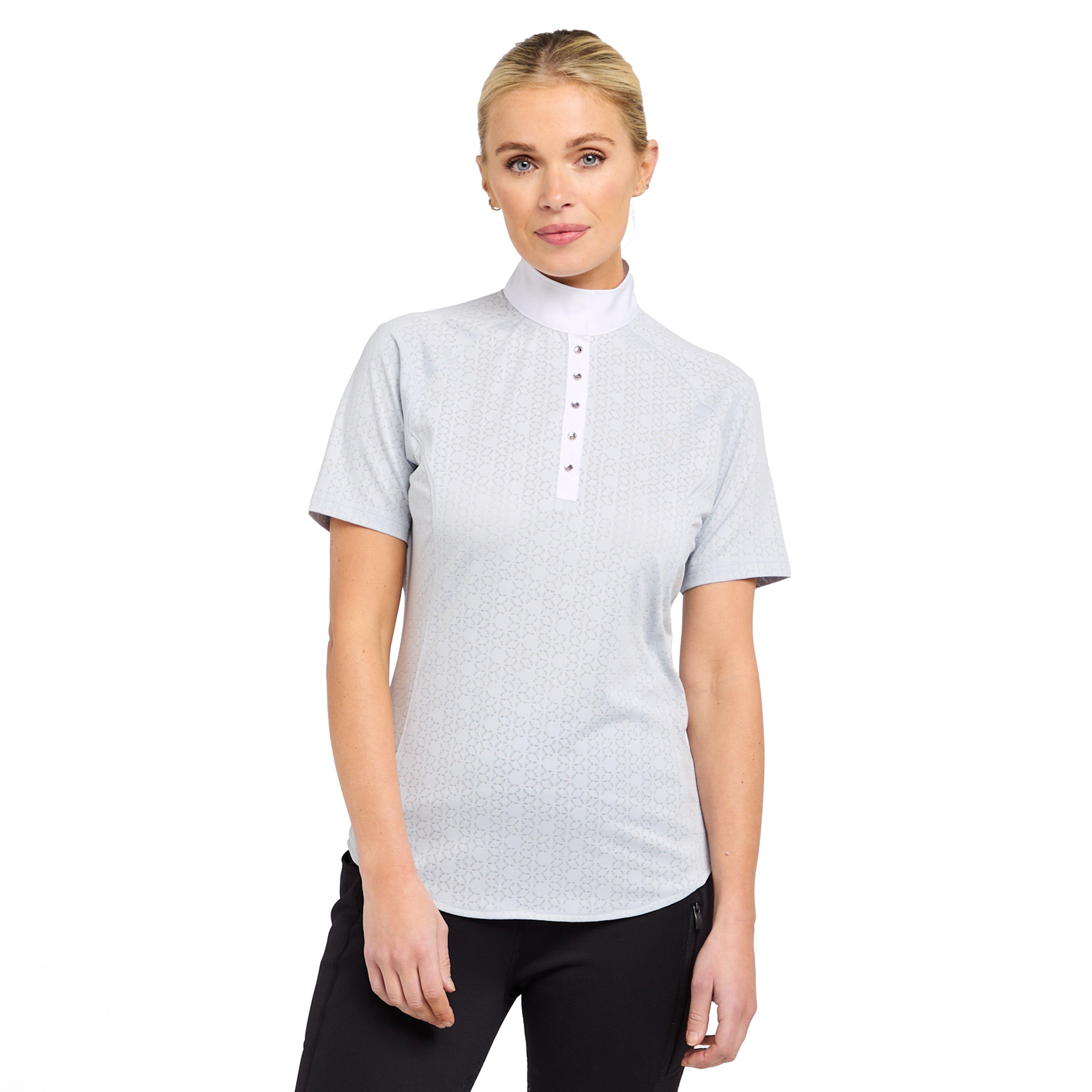 Womens Showstopper 2.0 Short Sleeved Shirt Pearl Grey