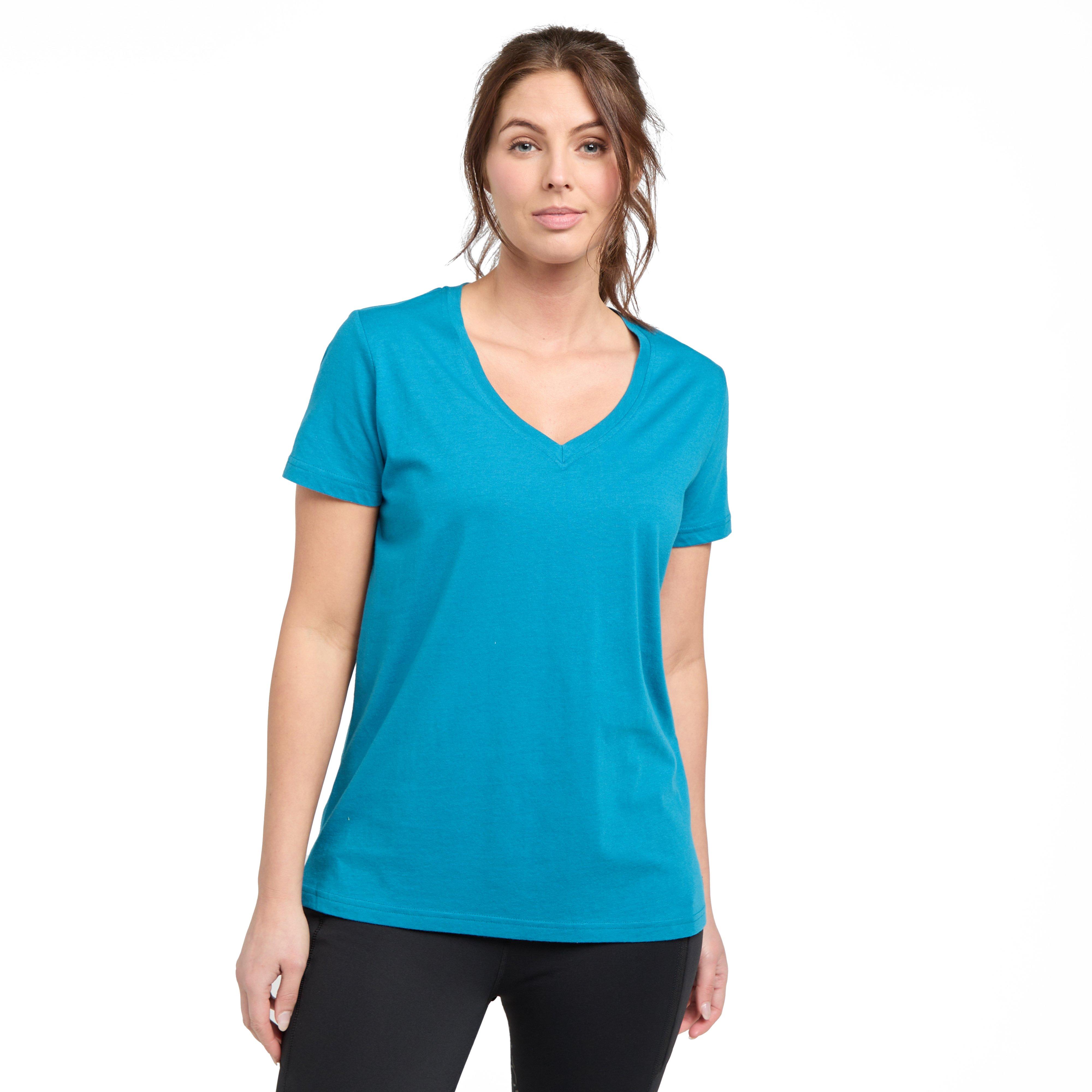 Womens Element Short Sleeved T-Shirt Saxony Blue