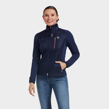 Blue Ariat Womens Fusion Insulated Team Jacket Team