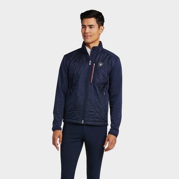 Blue Ariat Mens Fusion Insulated Team Jacket Team