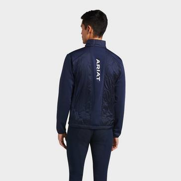 Blue Ariat Mens Fusion Insulated Team Jacket Team