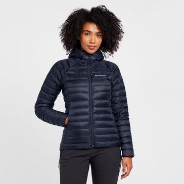 Navy Montane Women’s Anti-Freeze Hooded Down Jacket