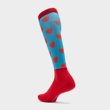 Red Aubrion Hyde Park Socks Strawberry