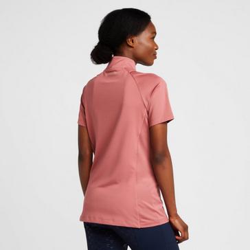 Pink Aubrion Womens Highgate Short Sleeved Base Layer Dusky Pink