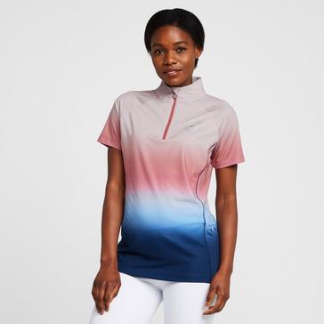 Multi Aubrion Womens Highgate Short Sleeved Base Layer Ombre