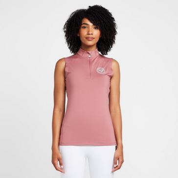 Pink Aubrion Womens Westbourne Sleeveless Base Layer Dusky Pink