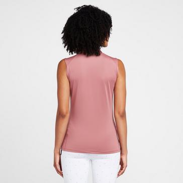 Pink Aubrion Womens Westbourne Sleeveless Base Layer Dusky Pink