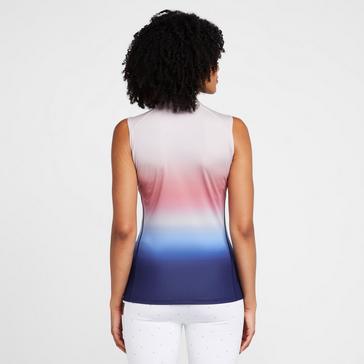 Blue Aubrion Ladies Westbourne Sleeveless Base Layer Ombre