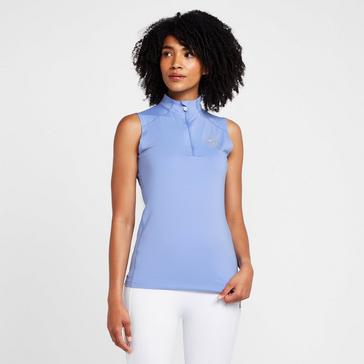 Blue Aubrion Ladies Westbourne Sleeveless Base Layer Sky Blue