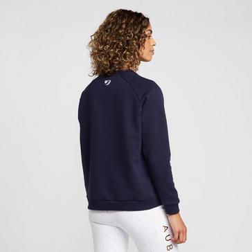 Blue Aubrion Womens Boston Sweatshirt Dark Navy