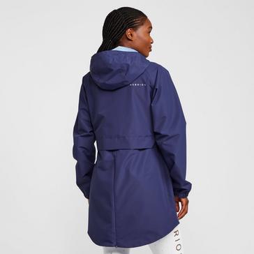 Blue Aubrion Womens Hackney Rain Jacket Dark Navy