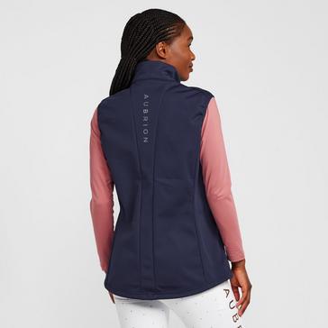 Blue Aubrion Womens Vale Gilet Dark Navy