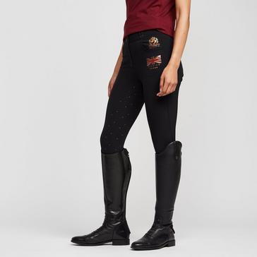 Black Aubrion Womens Team Breeches Black