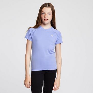 Blue Aubrion Childs Elverson Tech T-Shirt Sky Blue