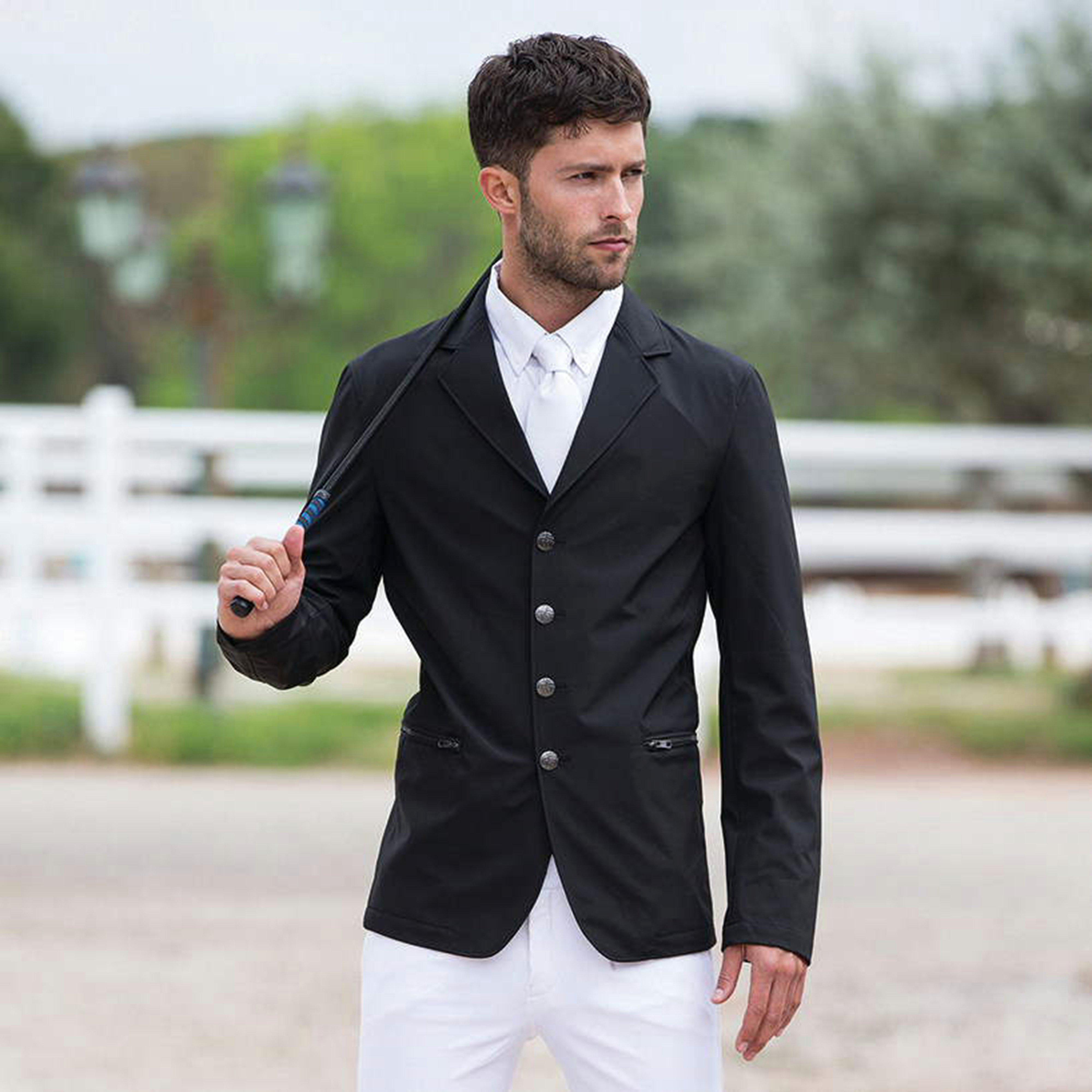 Mens Woven Competition Jacket Black