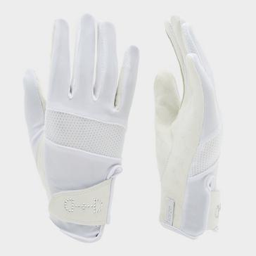 White Horze Womens Arielle Summer Gloves White