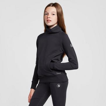 Blue Horze Childs Organic Emmie Cotton Sweatshirt Dark Navy
