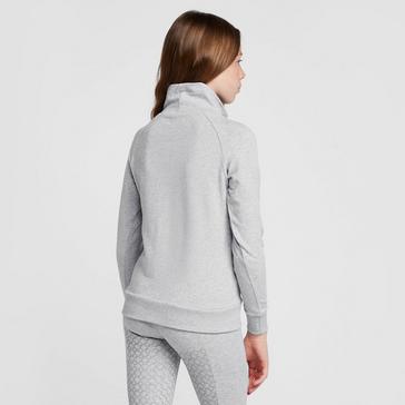 Grey Horze Childs Organic Emmie Cotton Sweatshirt Ash Grey