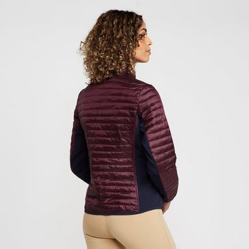 Red HV Polo Womens Laurine Jacket Dark Berry