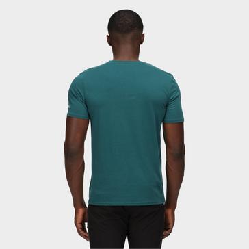 Green Regatta Mens Tait T-Shirt Pacific Green