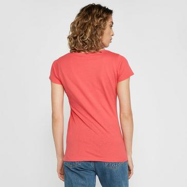 Pink Regatta Womens Breezed II Print T-Shirt Tropical Pink