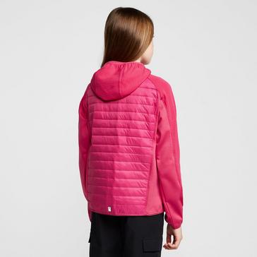 Pink Regatta Childs Kielder Hybrid V Jacket Pink Fusion