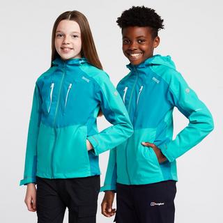 Childs Highton III Waterproof Jacket Turquoise/Enamel