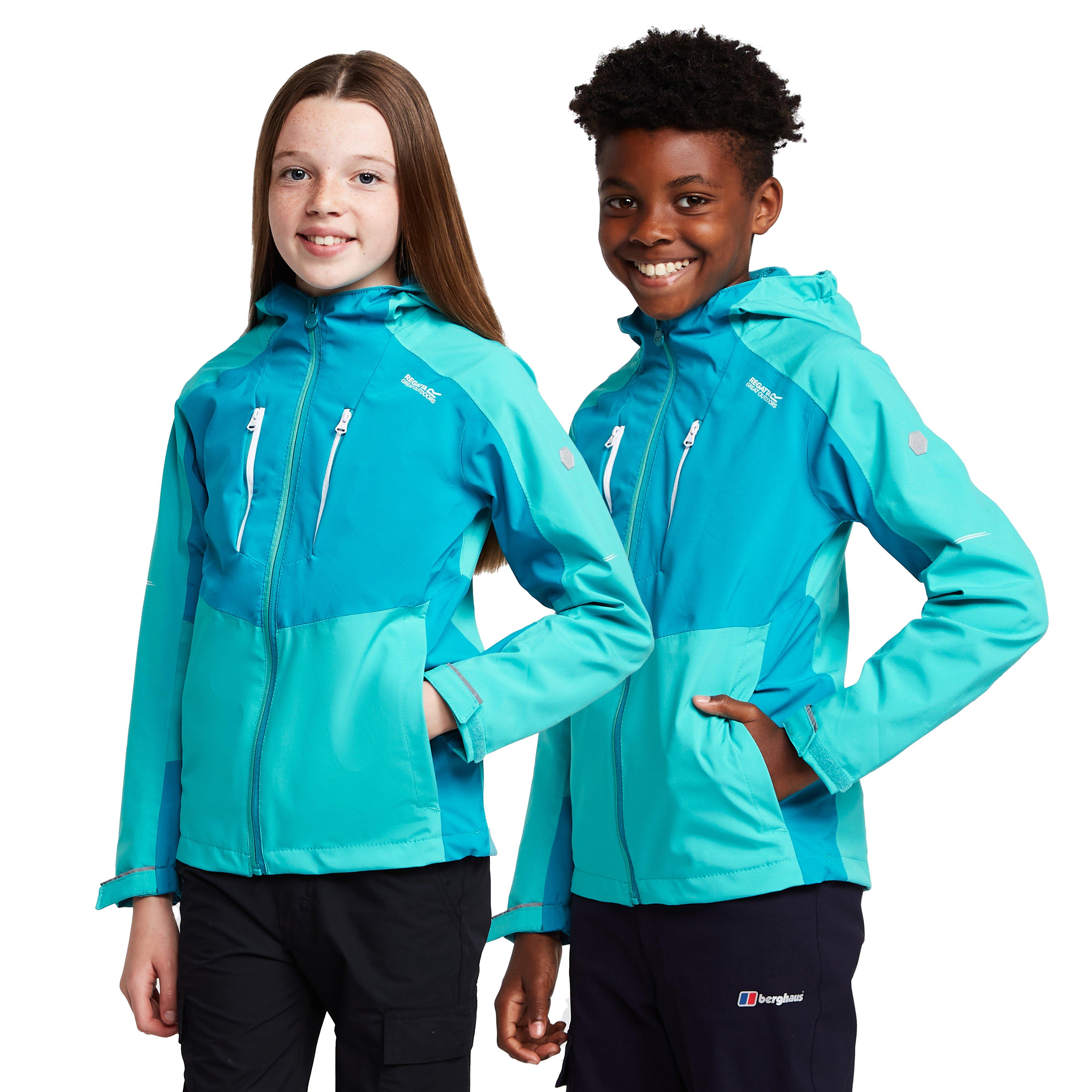 Childs Highton III Waterproof Jacket Turquoise/Enamel