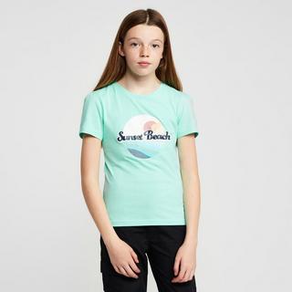 Childs Bosley V T-Shirt Aruba Blue