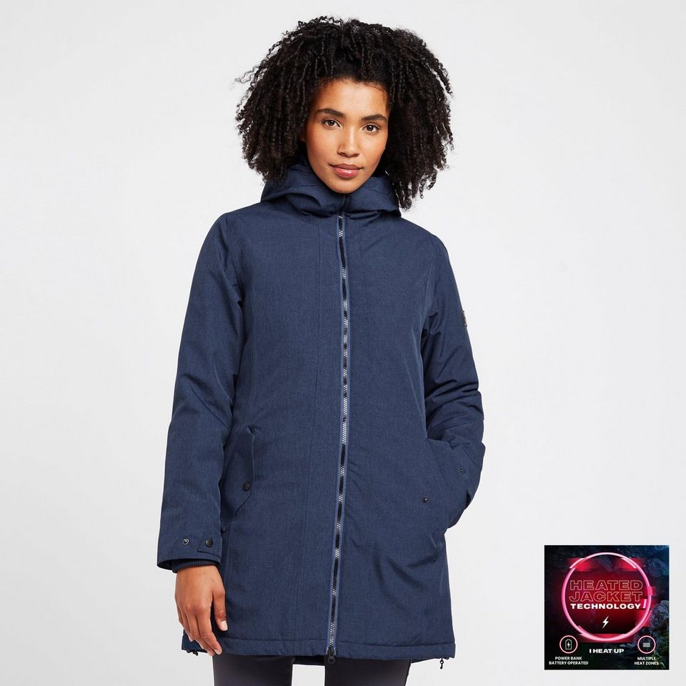 Women's battery powered heated jacket sales