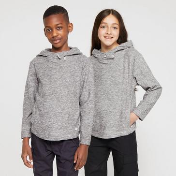  Regatta Kids Kacie Hooded Fleece Cyberspace Marl