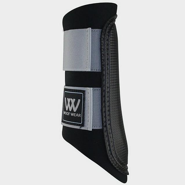 Grey Woof Wear Club Brushing Boots Steel image 1