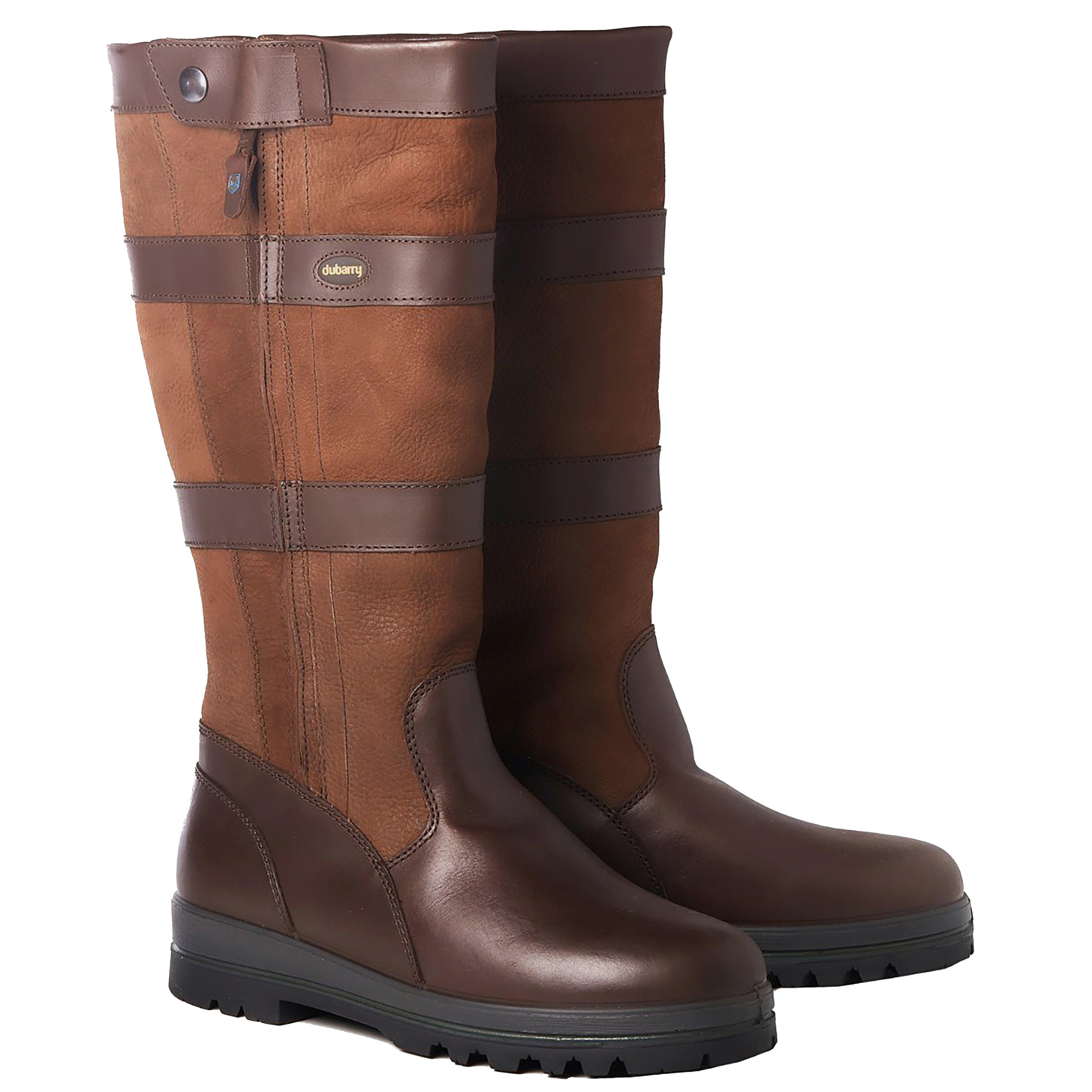 Womens Wexford Zip Country Boots Walnut