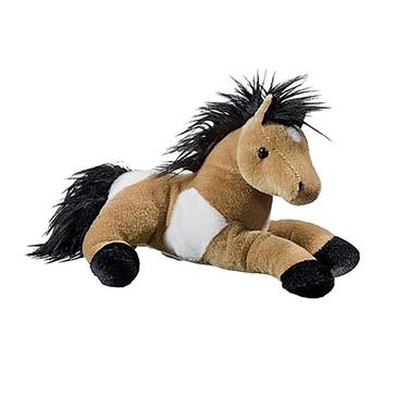 Brown Elico Soft Toy Horse Tan