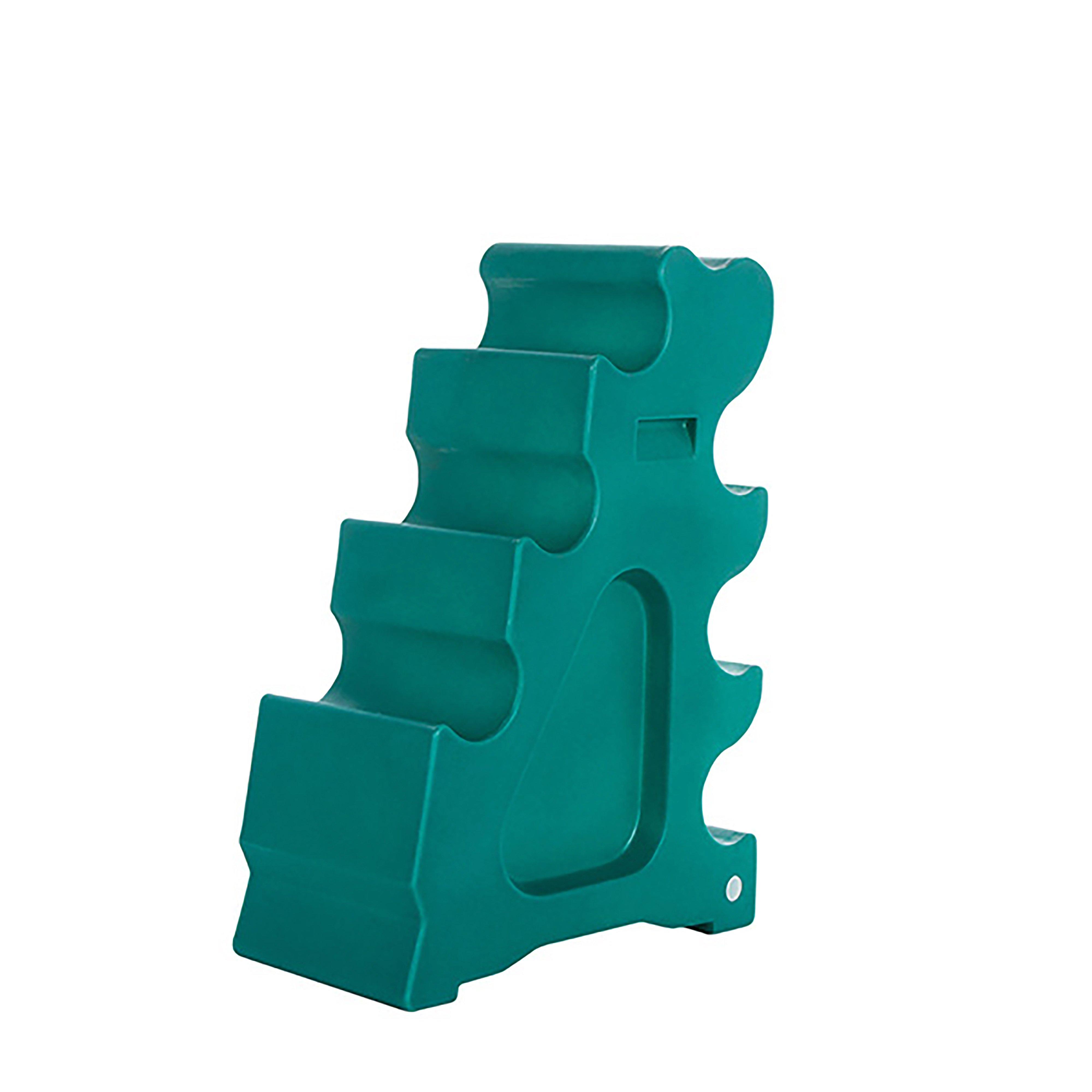 Sloping Jump Block Forest Green