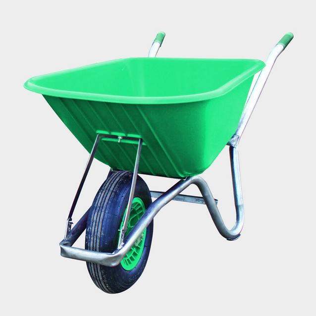 Green Carrimore Stable Barrow 120 Litre Green image 1