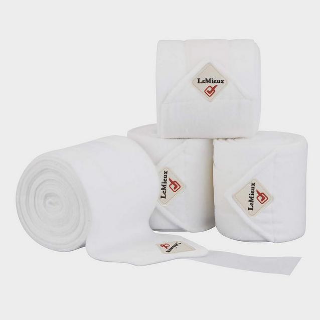 White LeMieux Luxury Polo Bandages White image 1