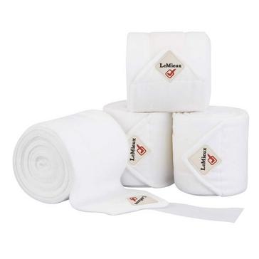 White LeMieux Luxury Polo Bandages White